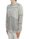 Jimmy Seamless Mid Layer Half Zip Sweater Light Grey Melange - J.LINDEBERG - BALAAN 3