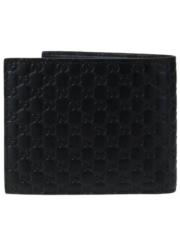 Micro GG Ssima Bifold Wallet Black - GUCCI - BALAAN 5