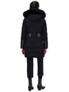 Women's Palmerston Fur Parka Black - MOOSE KNUCKLES - BALAAN.