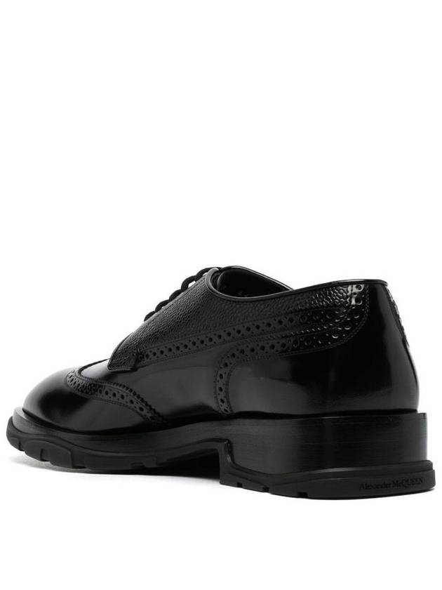 Men's Hybrid Sole Brogue Black - ALEXANDER MCQUEEN - BALAAN 4