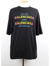 Rainbow logo short sleeve t shirt S - BALENCIAGA - BALAAN 1