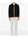 Wapen Zip-Up Jacket Black - STONE ISLAND - BALAAN 6