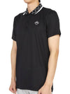 Glen Regular Fit PK Shirt Black - J.LINDEBERG - BALAAN 5