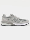 990v4 Made in USA Gray Silver Men s Sneakers 990GR4 - NEW BALANCE - BALAAN 3