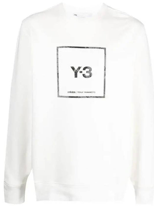 Y3 Reflective Logo Sweatshirt - YOHJI YAMAMOTO - BALAAN 1