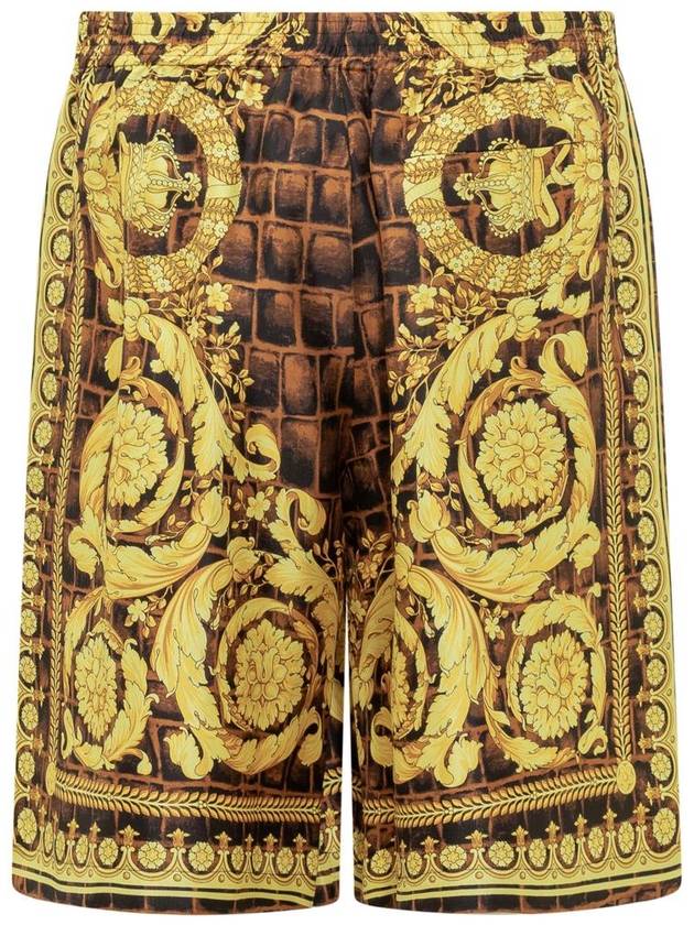 short pants 10024761A085355X330 Caramel black gold - VERSACE - BALAAN 3