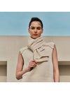 Mini Wool Knit Muffler Cream - WHITE PROJECT - BALAAN 2