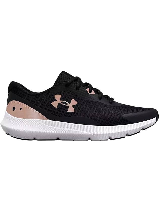 W UA Surge 3 Low Top Sneakers Black - UNDER ARMOUR - BALAAN 1