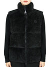 Women IPPO Down Padded Vest Black 1A00180 89AQL 999 - MONCLER - BALAAN 2