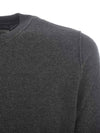 Crew Neck Cashmere Knit Top Grey - MAISON MARGIELA - BALAAN 4