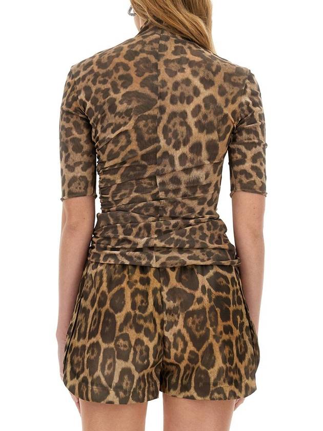 Stella McCartney Top With Animal Pattern - STELLA MCCARTNEY - BALAAN 3