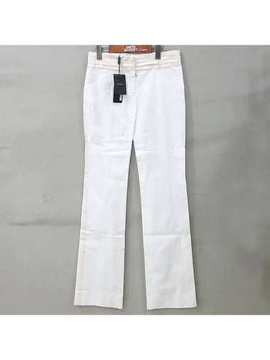 Smith Market White Pants Women s Clothing - DOLCE&GABBANA - BALAAN 1