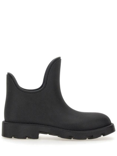 Rubber Marsh Low Ankle Boots Black - BURBERRY - BALAAN 2