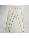 Aspesi Carrot Fit Linen Blend Slim Pants - INCOTEX - BALAAN 4