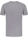 Logo Patch Short Sleeves T-Shirt Grey - STONE ISLAND - BALAAN 3