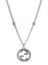 Sterling Interlocking G Necklace Silver YBB678651001 - GUCCI - BALAAN 2