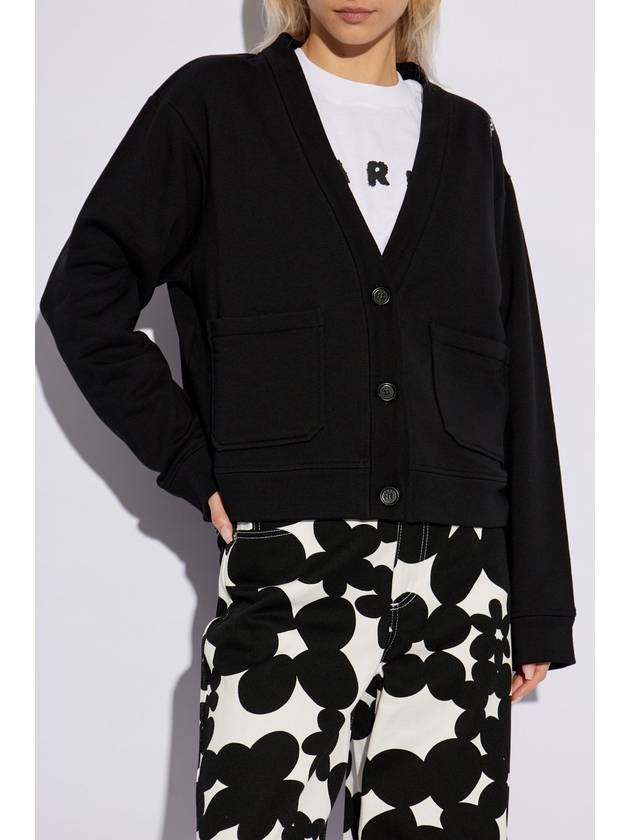 Marni Cardigan With Pockets, Women's, Black - MARNI - BALAAN 3