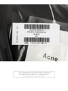 Label Logo Cotton Short Sleeve T-Shirt Black - ACNE STUDIOS - BALAAN 8