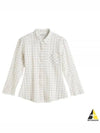 Daisy Check Pattern Shirt White - OUR LEGACY - BALAAN 2