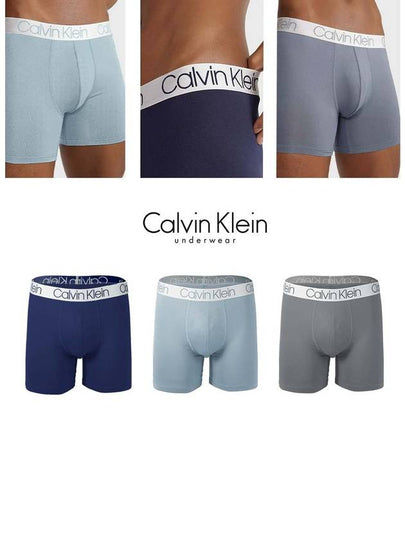 Microfiber Chromatic Briefs 3 Pack - CALVIN KLEIN - BALAAN 2