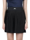 Women's Binx Pleated Skirt Black - J.LINDEBERG - BALAAN 2