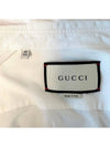 Cotton Poplin Women s Shirt White Size 40 - GUCCI - BALAAN 6