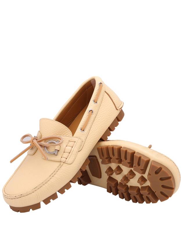 Salvatore Ferragamo Men's Giosue Gancini Leather Sailor Moccasin Size 6.5 - SALVATORE FERRAGAMO - BALAAN 2