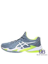 Court FF 3 Low Top Sneakers White Steel Blue - ASICS - BALAAN 2