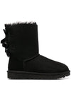 Bailey Bow II Shorts Winter Boots Black - UGG - BALAAN 1