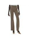 Wool Slacks Brown - HELMUT LANG - BALAAN 3