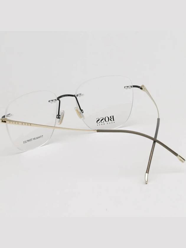 Hugo Boss titanium rimless glasses frame BOSS1266C 003 ultra light - HUGO BOSS - BALAAN 4