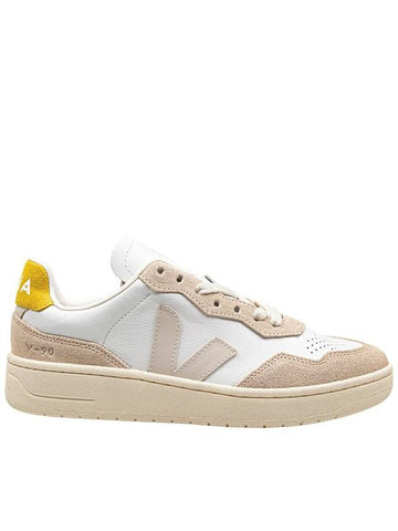 Veja Leather And Suede Sneakers - VEJA - BALAAN 1