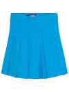 Women's Adina Golf Skirt Brilliant Blue - J.LINDEBERG - BALAAN 2