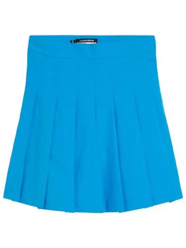 Women's Adina Golf Skirt Brilliant Blue - J.LINDEBERG - BALAAN 2