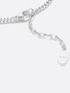 CD Icon Slim Chain Link Necklace Silver - DIOR - BALAAN 5