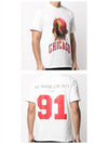 NUS21231 081 Chicago Player Logo Printing Short Sleeve T-Shirt White Men's T-Shirt TR - IH NOM UH NIT - BALAAN 5