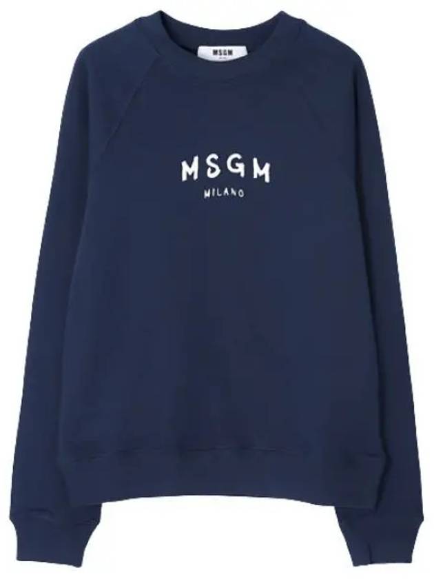 Brushed Logo Sweatshirt Women - MSGM - BALAAN 1