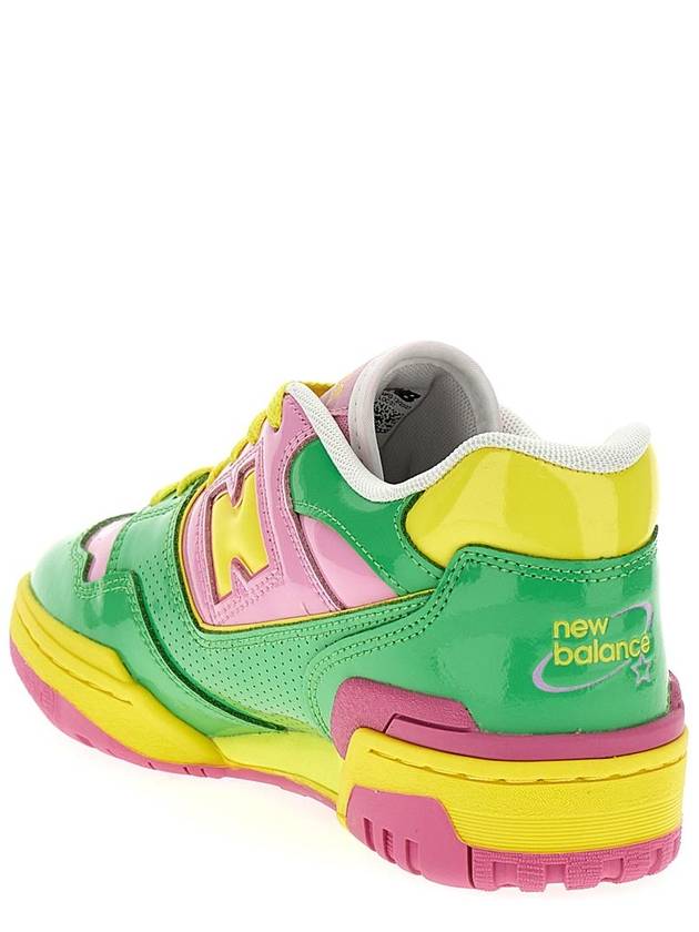 550 Y2K Low Top Sneakers Pink Palm Leaf - NEW BALANCE - BALAAN 4