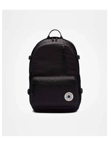 Straight Edge Backpack Black 10021138 A01 - CONVERSE - BALAAN 1