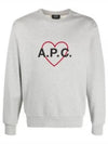 Leon Sweatshirt Grey - A.P.C. - BALAAN 2