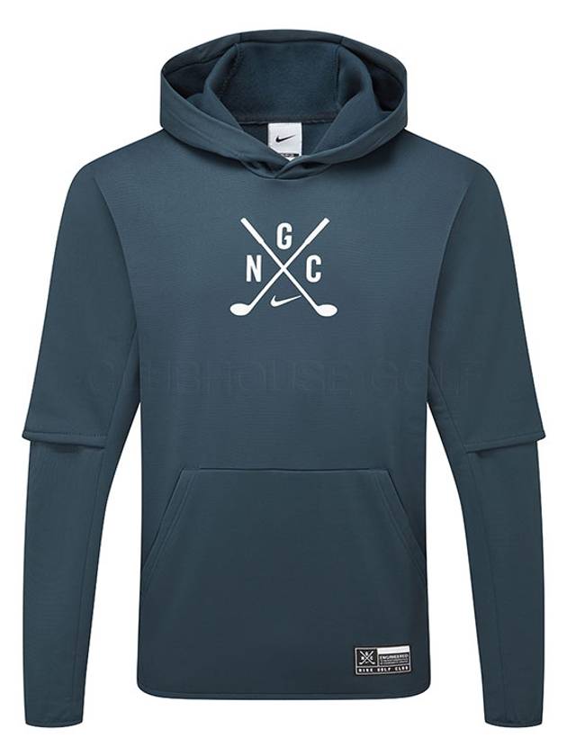 Golf Club Hoodie Armor Navy - NIKE - BALAAN 1