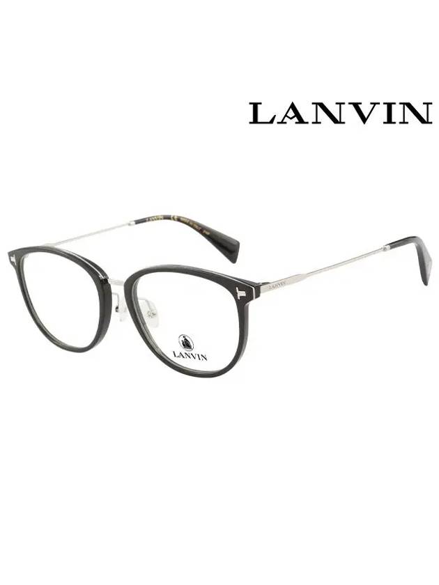 Glasses Frame LNV623SA 001 Round Men Women - LANVIN - BALAAN 1