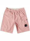 Lens Wappen Nylon Swim Shorts Pink - CP COMPANY - BALAAN 2