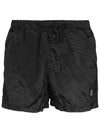 Wappen Patch Nylon Metal Swim Shorts Black - STONE ISLAND - BALAAN 3