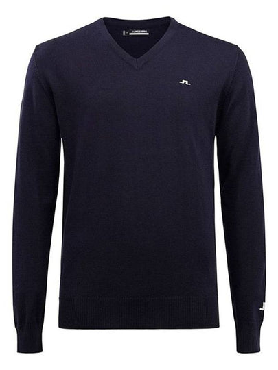 Men's Lymann Knit Sweater Navy - J.LINDEBERG - BALAAN 2