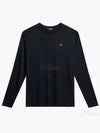 Diamond Long Sleeve Tee AMJT08918 9999 Men's Diamond Long Sleeve Tee - J.LINDEBERG - BALAAN 2