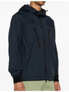 Skin Touch Nylon TC Hooded Jacket Navy - STONE ISLAND - BALAAN 4