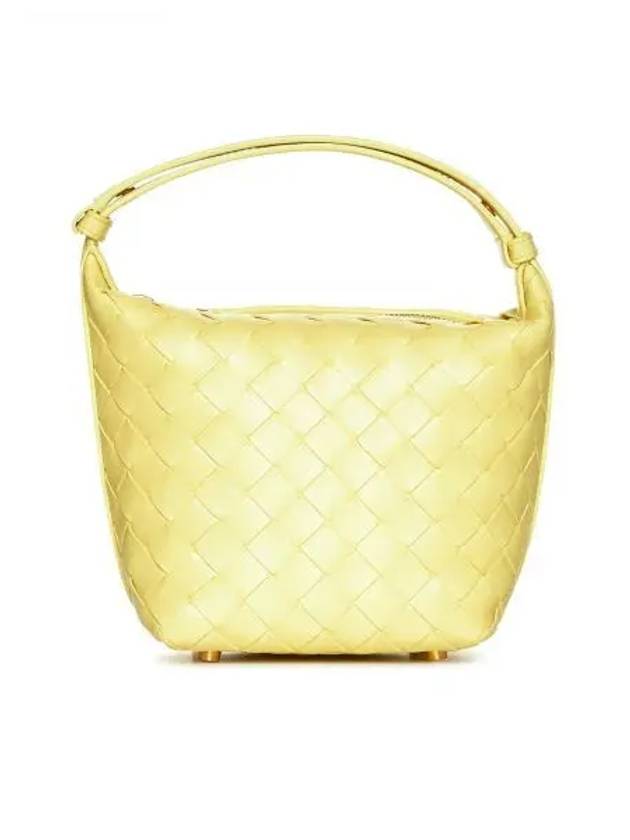 Candy Wallace Intrecciato Tote Bag Yellow - BOTTEGA VENETA - BALAAN 2