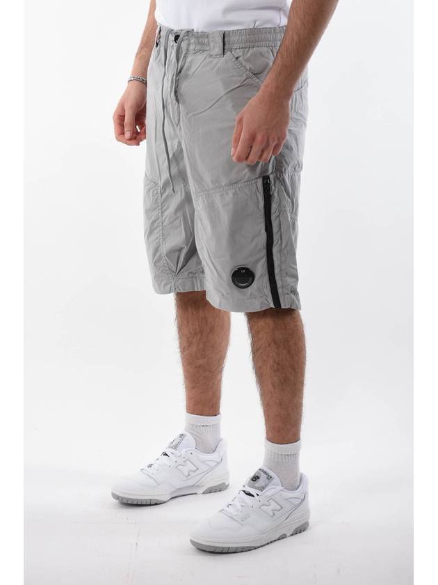 50 Fili Cargo Shorts Grey - CP COMPANY - BALAAN 3