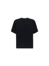 Logo Print Short Sleeve T-Shirt Black - STONE ISLAND - BALAAN 3